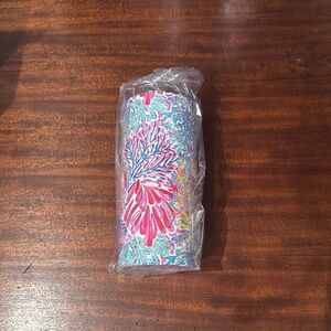 NWT Lilly Pulitzer Slim Insulated Tumbler 16.57oz. Splashdance